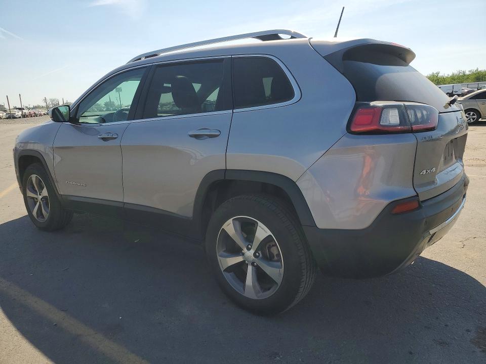 2021 Jeep Cherokee VIN 1C4PJMDX8MD181132 COPART salvage auction — REAR END, Ca - Salvage Certificate, sold $4,050 on 2026-07-09 (photo 2)