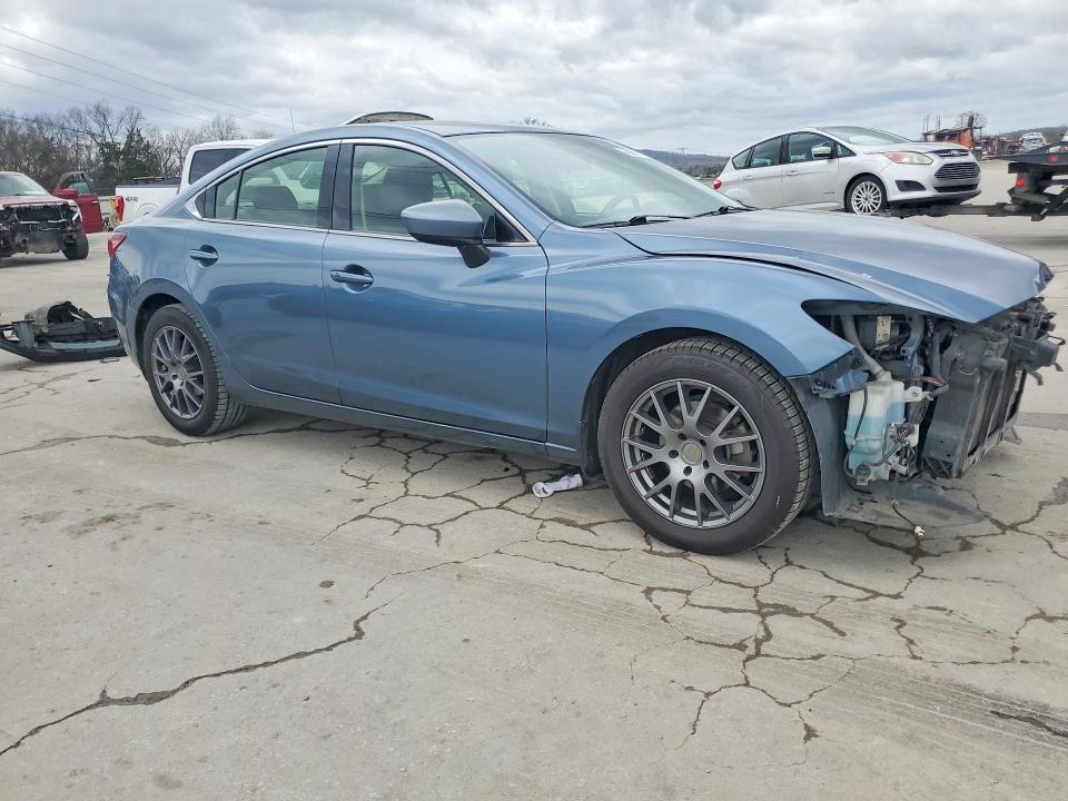 2016 Mazda 6 VIN JM1GJ1V51G1430050 COPART salvage auction — FRONT END, Salvage Title, sold $850 on 2026-07-27 (photo 4)