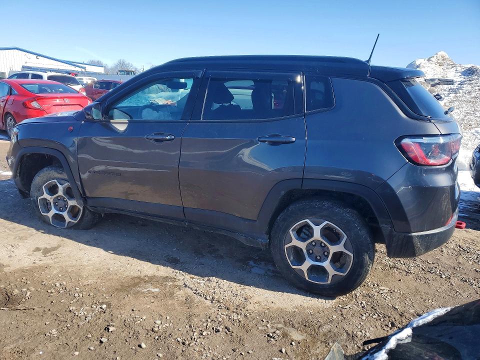 2022 Jeep Compass VIN 3C4NJDDB0NT192259 COPART salvage auction — FRONT END, Salvage Title, sold $4,550 on 2026-08-03 (photo 2)