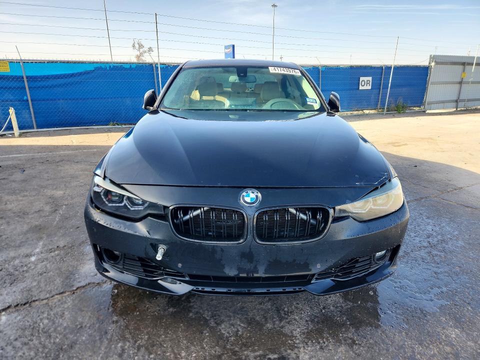 2014 BMW 3 series VIN WBA3C1C50EK107091 COPART salvage auction — REAR END, TX - CERT OF TITLE-REBUILT SALVAGE, sold $800 on 2026-07-24 (photo 5)