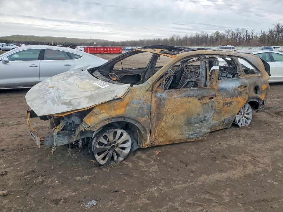 2016 Kia Sorento VIN 5XYPH4A55GG099234 COPART salvage auction — BURN, Ny - Mv-907A Salvage Certificate, sold $80 on 2026-07-27 (photo 1)