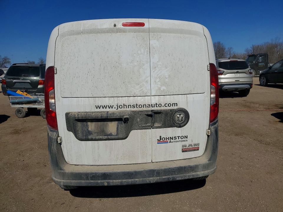 2019 Ram Promaster city VIN ZFBHRFAB4K6N61025 COPART salvage auction — FRONT END, Ia - Cert Of Title-Salvage Title, sold $475 on 2026-07-29 (photo 6)