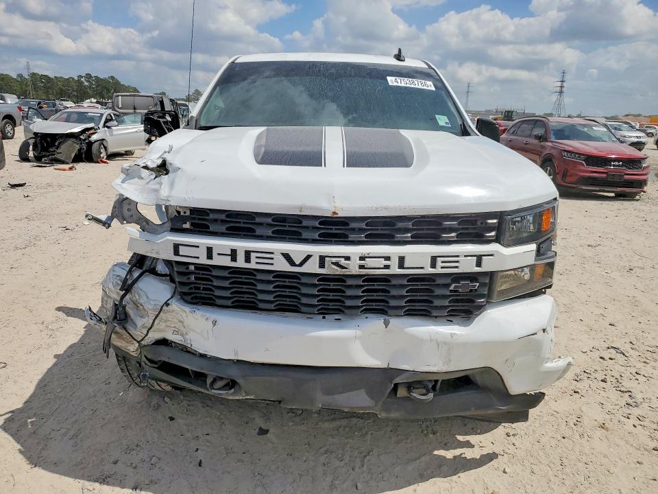 2022 Chevrolet Silverado VIN 1GCPWBEK1NZ135736 COPART salvage auction — FRONT END, La - Cert Of Title-Salvage, sold $13,200 on 2026-07-02 (photo 5)
