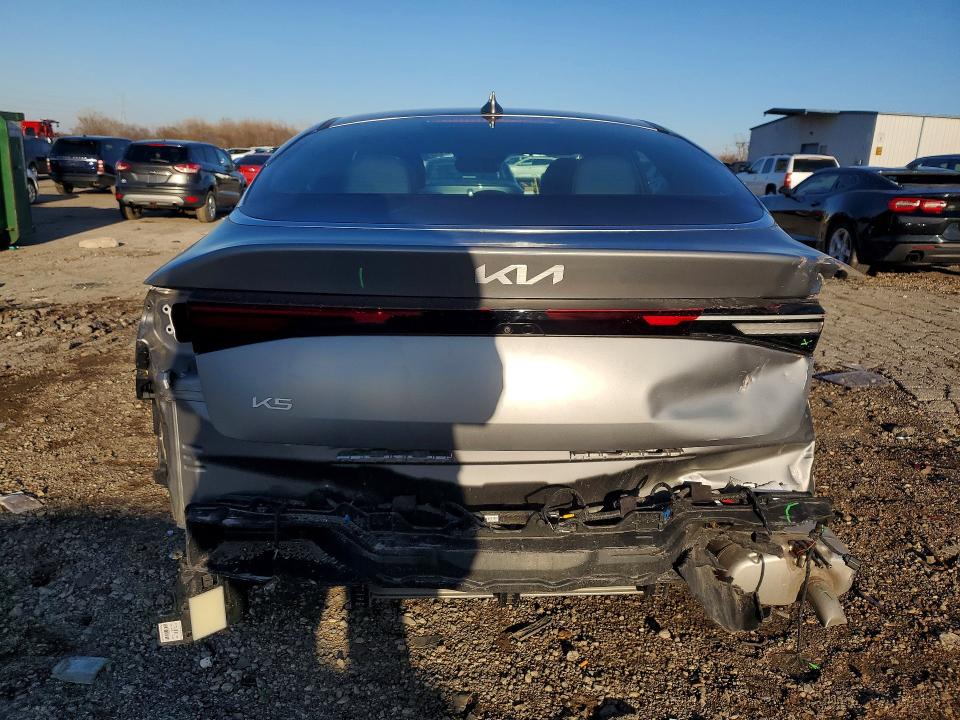 2025 Kia K5 VIN KNAG64J70S5310782 COPART salvage auction — REAR END, Il - Salvage Certificate, sold $8,300 on 2026-07-08 (photo 6)