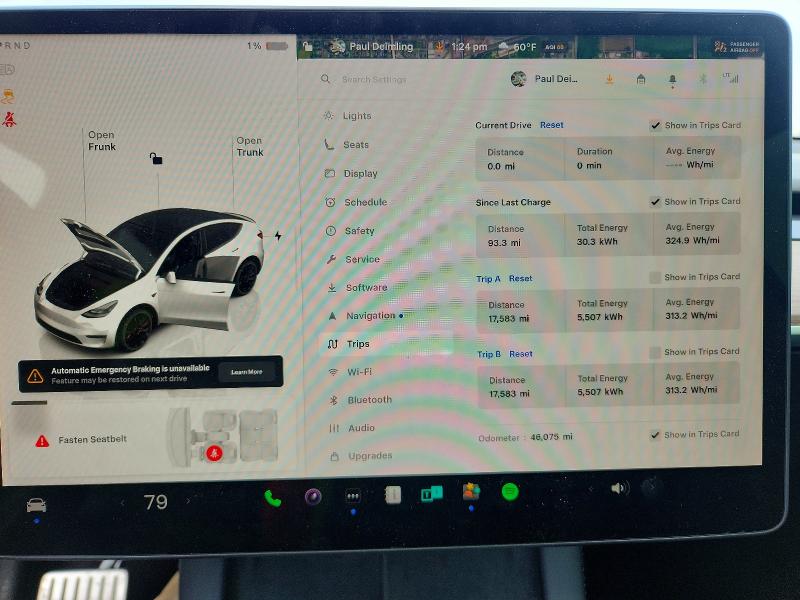 2022 Tesla Model y VIN 7SAYGDEF5NF454114 COPART salvage auction — REAR END, Il - Salvage Certificate, sold $11,700 on 2026-07-17 (photo 9)