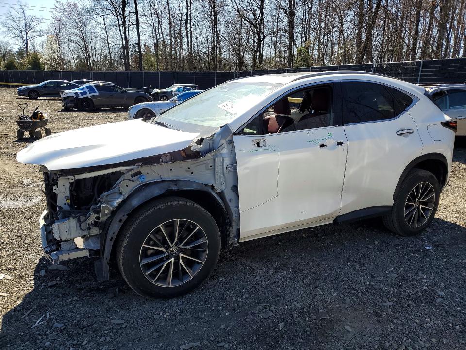2022 Lexus VIN JTJGGCEZ4N2001826 COPART salvage auction — FRONT END, Md - Cert Of Salvage > 75% Damage, sold $550 on 2026-07-31 (photo 1)