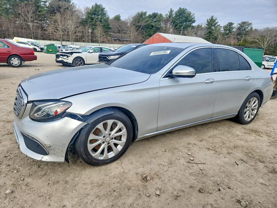 2017 Mercedes-benz E-klasse VIN WDDZF4KBXHA215313 COPART salvage auction — FRONT END, Ma - Certificate Of Title (P), sold $6,500 on 2026-07-30 (photo 1)