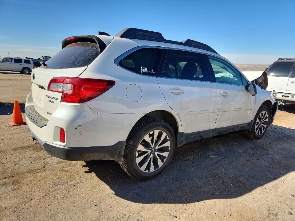 2017 Subaru Outback VIN 4S4BSENC1H3206467 COPART salvage auction — FRONT END, Nm - Certificate Of Title, sold $2,300 on 2026-08-24 (photo 3)