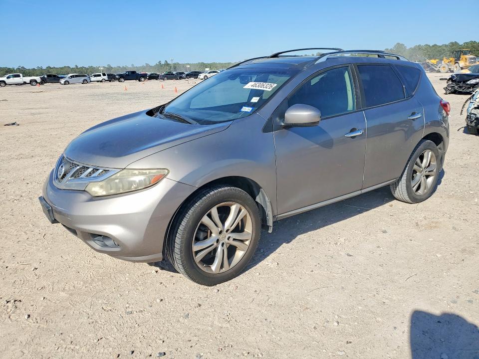 2011 Nissan Murano VIN JN8AZ1MU3BW062588 COPART salvage auction — REAR END, Tx - Salvage Vehicle Title, sold $150 on 2026-07-24 (photo 1)