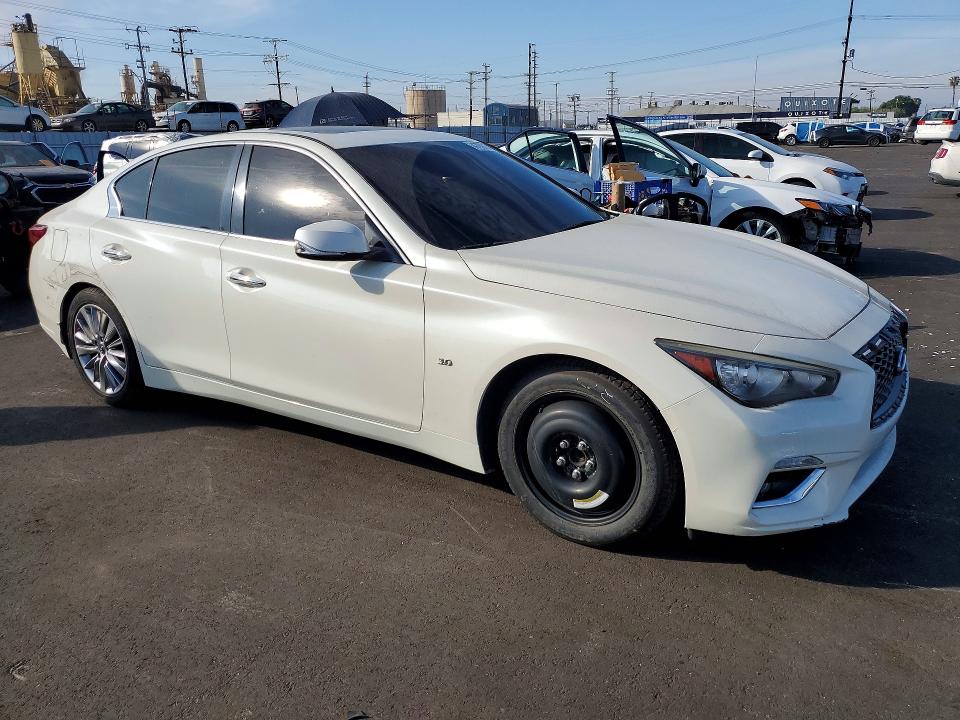 2018 Infiniti VIN JN1EV7AP8JM592059 COPART salvage auction — FRONT END, CA, sold $3,800 on 2026-07-13 (photo 4)