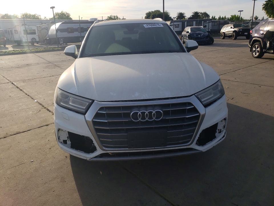 2018 Audi Q5 VIN WA1ANAFY5J2150520 COPART salvage auction — ALL OVER, UT - CERTIFICATE OF TITLE, sold $3,200 on 2026-07-20 (photo 5)
