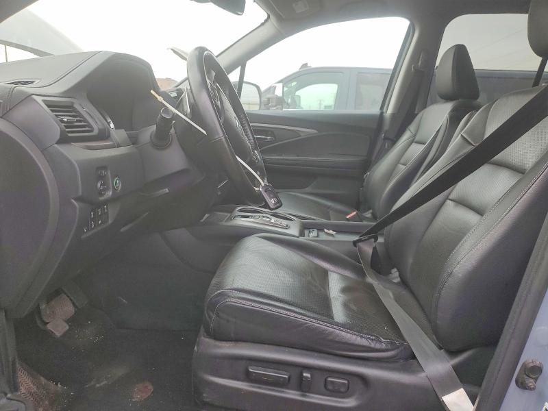 2022 Honda Ridgeline VIN 5FPYK3F79NB037695 COPART salvage auction — HAIL, Il - Salvage Certificate, sold $9,200 on 2026-07-28 (photo 7)