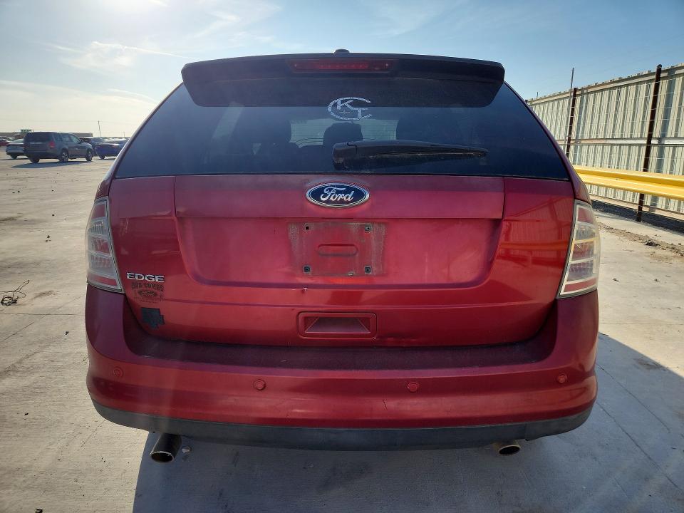 2010 Ford Edge VIN 2FMDK3GC9ABA08896 COPART salvage auction — FRONT END, Tx - Certificate Of Title, sold $300 on 2026-07-02 (photo 6)