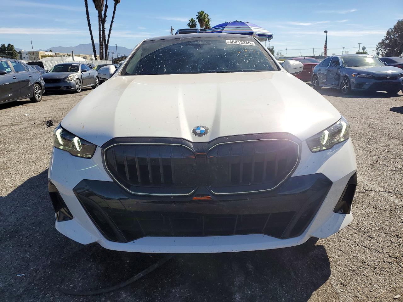 2024 BMW 5 Series VIN WBA43FJ07RCS27365 COPART salvage auction — Side, CA - SALVAGE CERTIFICATE, sold $37,750 on 2026-06-26 (photo 5)