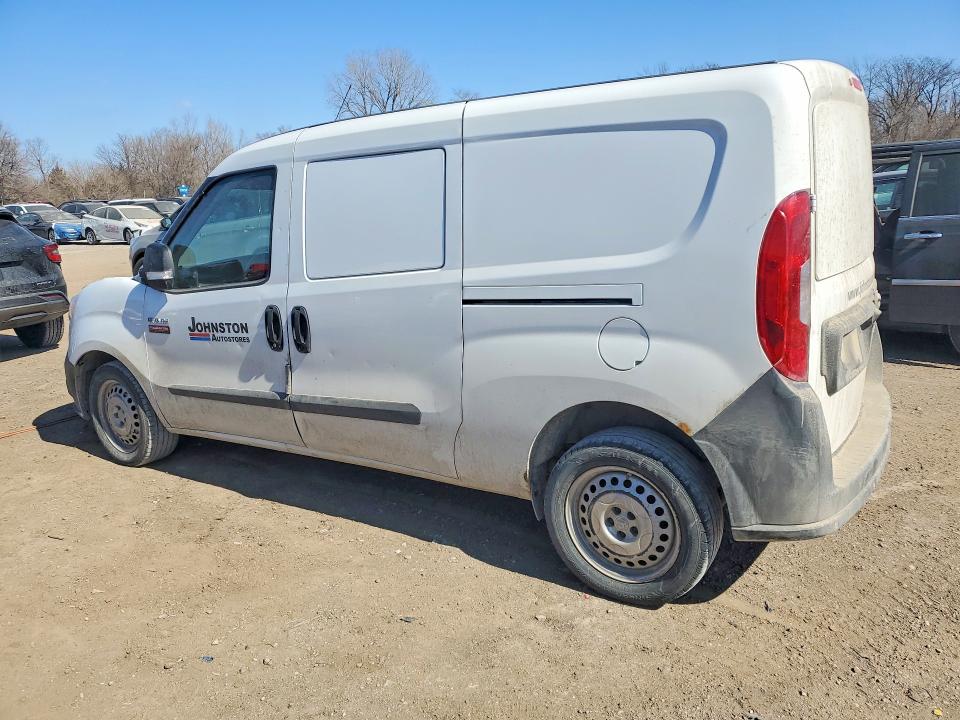 2019 Ram Promaster city VIN ZFBHRFAB4K6N61025 COPART salvage auction — FRONT END, Ia - Cert Of Title-Salvage Title, sold $475 on 2026-07-29 (photo 2)