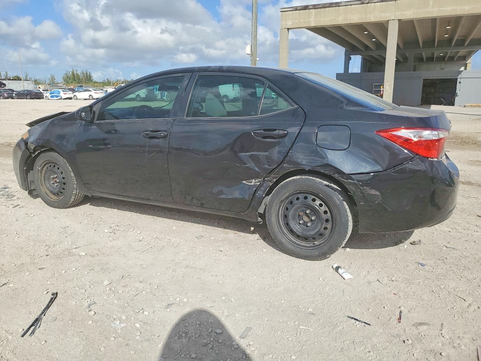 2016 Toyota Corolla VIN 5YFBURHE0GP487833 COPART salvage auction — FRONT END, Fl - Cert Of Title Slvg Rebuildable, sold $1,700 on 2026-07-07 (photo 2)
