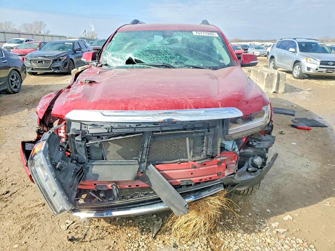 2023 GMC Acadia VIN 1GKKNULS2PZ237548 COPART salvage auction — Side, TX - DIS/DLR/EXP ONLY SALVAGE TITLE, sold $1,050 on 2026-07-09 (photo 5)