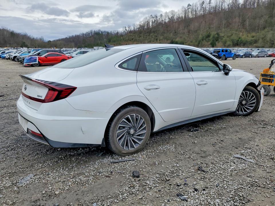 2023 Hyundai VIN KMHL34JJ3PA070563 COPART salvage auction — FRONT END, Wv - Salvage Certificate, sold $5,300 on 2026-07-23 (photo 3)