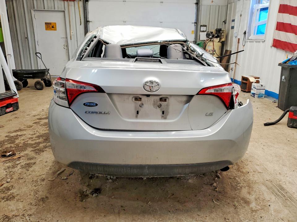 2016 Toyota Corolla VIN 5YFBURHE2GP541827 COPART salvage auction — ROLLOVER, Salvage Title, sold $450 on 2026-07-23 (photo 6)