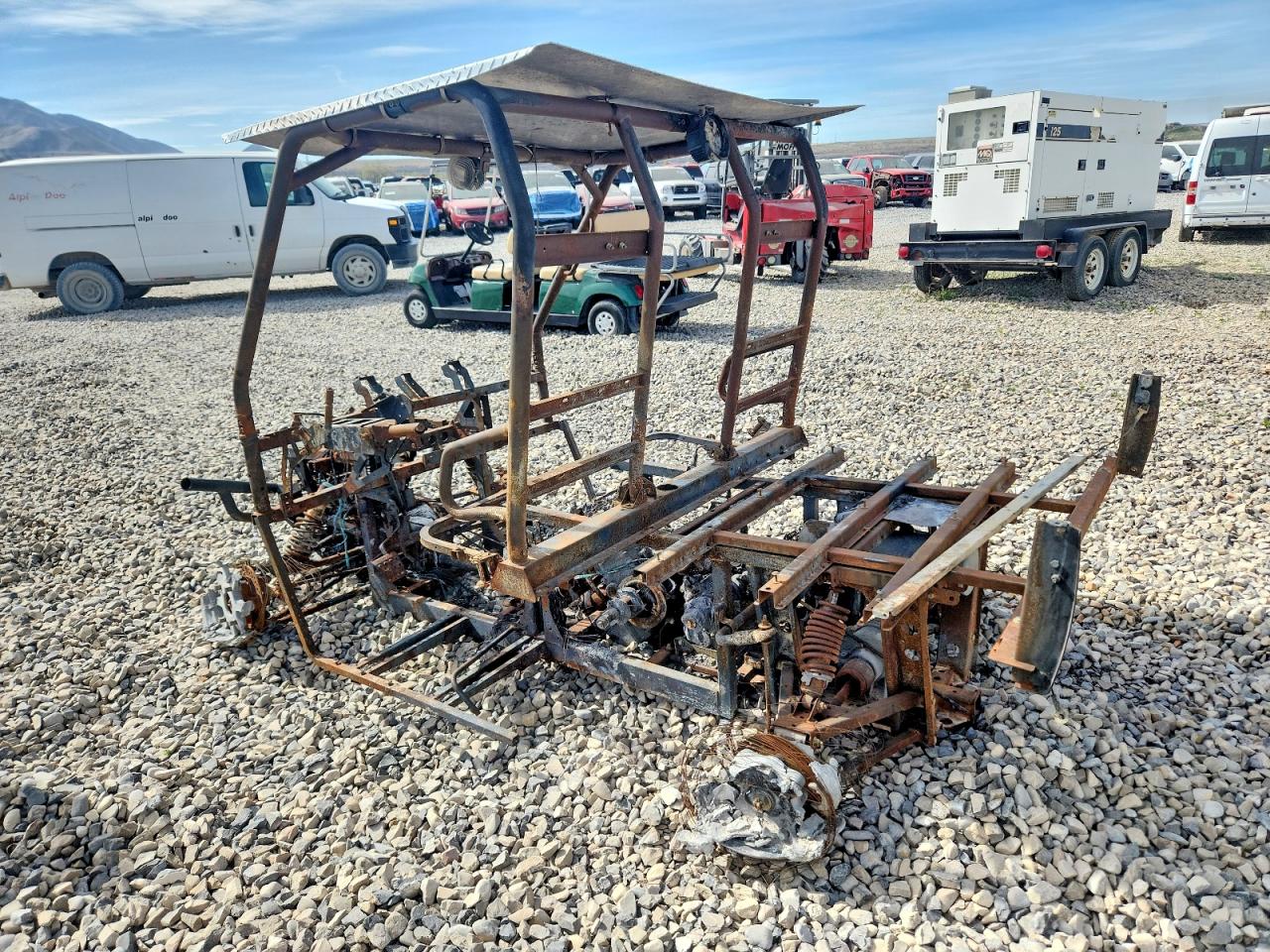 2009 Polaris Ranger VIN 4XAHH68A294897959 COPART salvage auction — Burn, UT - SALVAGE CERTIFICATE, sold $1 on 2026-06-26 (photo 3)