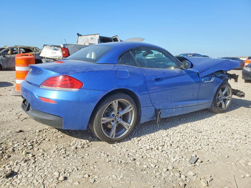 2016 BMW Z4 VIN WBALL5C59G5A20656 COPART salvage auction — FRONT END, Tx - Salvage Vehicle Title, sold $1,950 on 2026-07-02 (photo 3)