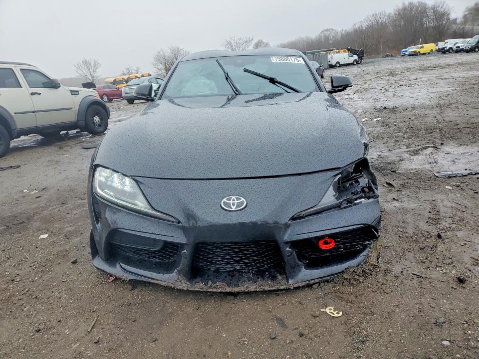 2026 Toyota Supra VIN WZ1DB0G05TW074678 COPART salvage auction — FRONT END, MD - CERT OF SALVAGE > 75% DAMAGE, sold $3,150 on 2026-07-28 (photo 5)