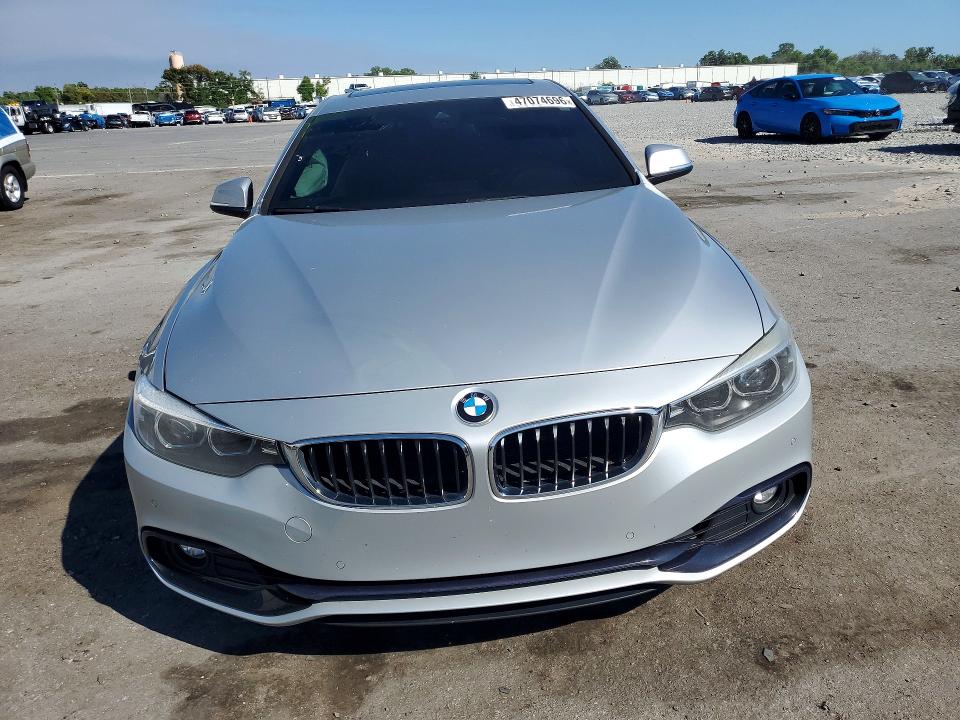 2019 BMW 4er VIN WBA4J1C54KBM12034 COPART salvage auction — SIDE, Salvage Title, sold $6,300 on 2026-08-10 (photo 5)