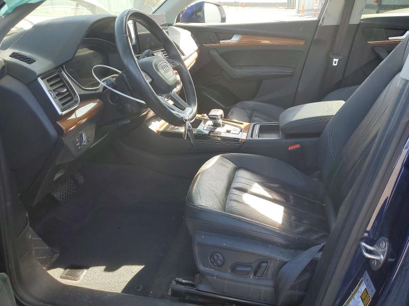 2022 Audi VIN WA1EAAFYXN2122375 COPART salvage auction — SIDE, Ut - Salvage Certificate, sold $1,850 on 2026-07-24 (photo 7)