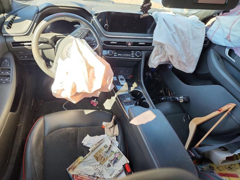 2022 Hyundai Sonata VIN 5NPEJ4J29NH136812 COPART salvage auction — ALL OVER, Va - Cert Of Title - Salvage (P), sold $2,350 on 2026-07-09 (photo 8)