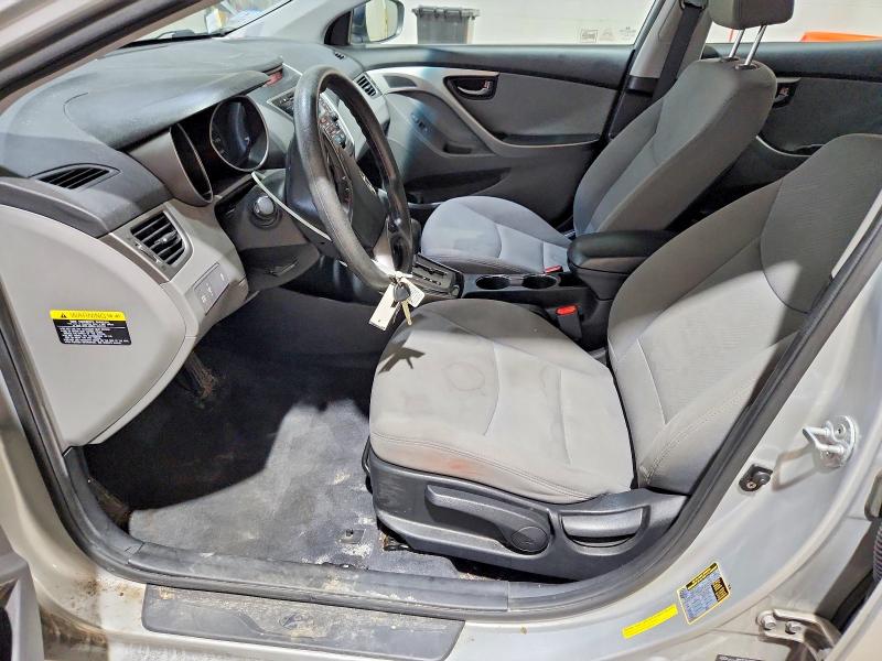 2013 Hyundai Elantra VIN KMHDH4AE4DU954501 COPART salvage auction — REAR END, Ma - Cert Of Title-Reconstrctd Coll, sold $725 on 2026-07-14 (photo 7)