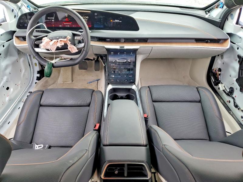 2026 Lucid Air VIN 50EA1TEA2TA041132 COPART salvage auction — FRONT END, Salvage Title, sold $7,400 on 2026-08-21 (photo 8)