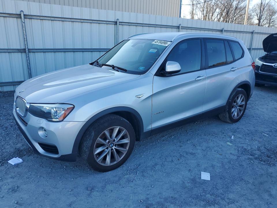 2017 BMW X3 VIN 5UXWZ7C59H0U46593 COPART salvage auction — MECHANICAL, Nc - Dealer Only Clean Title, sold $3,150 on 2026-07-08 (photo 1)