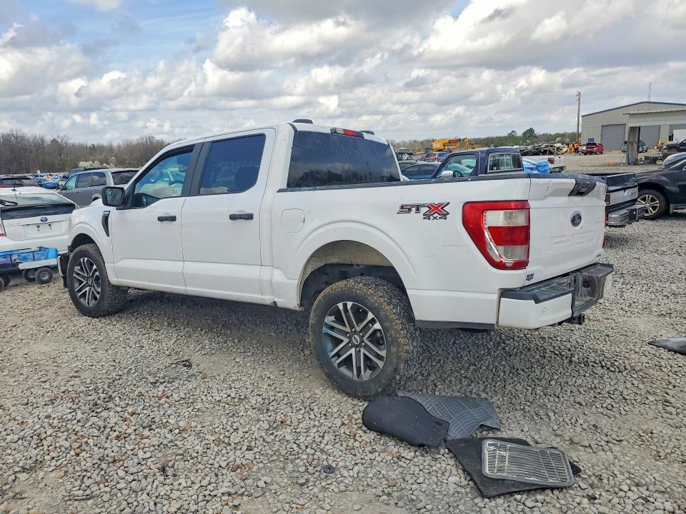 2021 Ford F-150 VIN 1FTEW1EPXMKD53629 COPART salvage auction — FRONT END, Tn - Salvage Certificate, sold $6,900 on 2026-07-09 (photo 2)