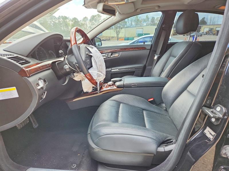 2010 Mercedes-benz S-klasse VIN WDDNG8GB4AA312511 COPART salvage auction — FRONT END, Nc - Salvage Certificate Of Title, sold $275 on 2026-07-31 (photo 7)