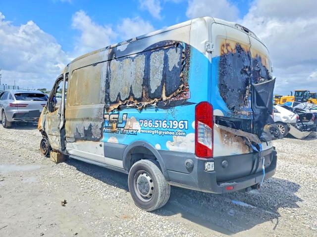 2019 Ford Transit VIN 1FTBW2CG1KKA18980 COPART salvage auction — BURN, Fl - Cert Of Destruct-No Vin Plate, sold $350 on 2026-07-02 (photo 2)