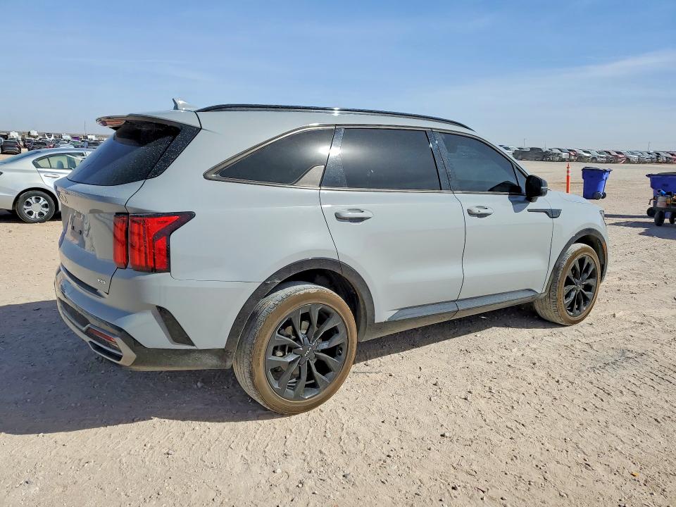 2023 Kia Sorento VIN 5XYRKDLF1PG200303 COPART salvage auction — FRONT END, Tx - Salvage Vehicle Title, sold $15 on 2026-07-22 (photo 3)