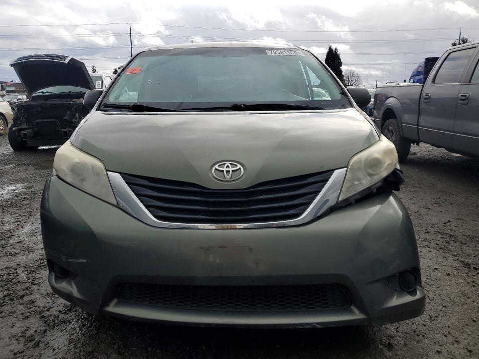2013 Toyota Sienna VIN 5TDKK3DC7DS363312 COPART salvage auction — SIDE, Or - Lien Papers Salvage, sold $1,850 on 2026-07-21 (photo 5)