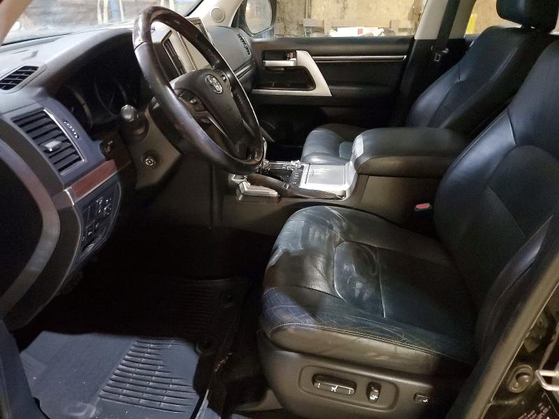 2019 Toyota Land cruiser VIN JTMCY7AJ0K4077355 COPART salvage auction — FRONT END, Sd - Cert Of Title-Salvage, sold $14,100 on 2026-07-28 (photo 7)