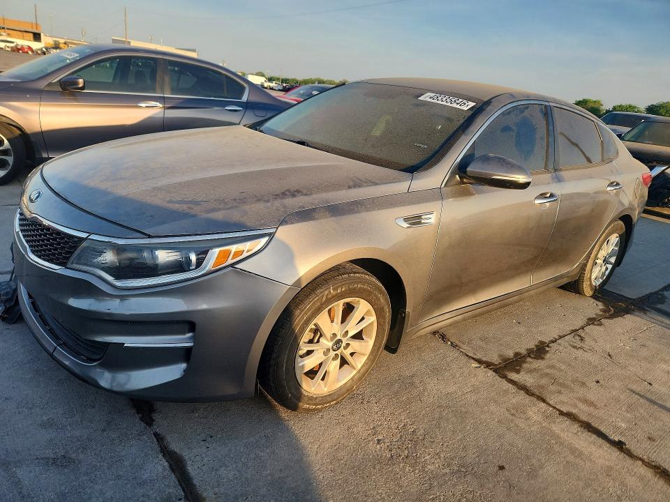 2017 Kia VIN 5XXGT4L3XHG173120 COPART salvage auction — VANDALISM, Tx - Cert Of Title-Rebuilt Salvage, sold $475 on 2026-07-30 (photo 1)