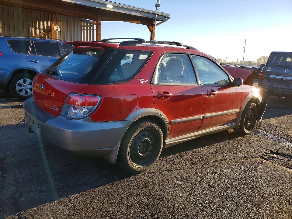 2006 Subaru Impreza VIN JF1GG68636G802540 COPART salvage auction — FRONT END, CO - PUBLIC - SALVAGE TITLE, sold $250 on 2026-07-16 (photo 3)