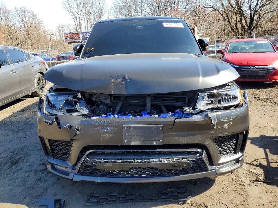 2022 Land rover RANGE ROVER VIN SALWS2RU2NA232907 COPART salvage auction — FRONT END, MD - CERT OF SALVAGE > 75% DAMAGE, sold $11,600 on 2026-07-09 (photo 5)