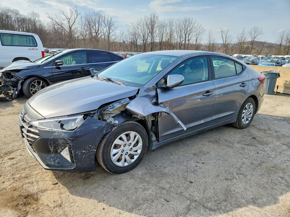 2019 Hyundai Elantra VIN KMHD74LF4KU855988 COPART salvage auction — FRONT END, TN - CERTIFICATE OF TITLE (P), sold $2,500 on 2026-07-02 (photo 1)