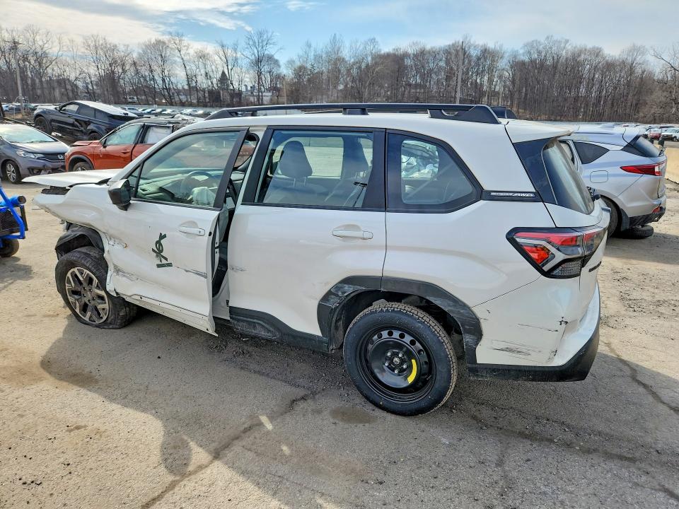 2025 Subaru Forester VIN JF2SLDAC9SH525368 COPART salvage auction — FRONT END, NY - MV907A-PARTS ONLY, sold $2,750 on 2026-07-16 (photo 2)