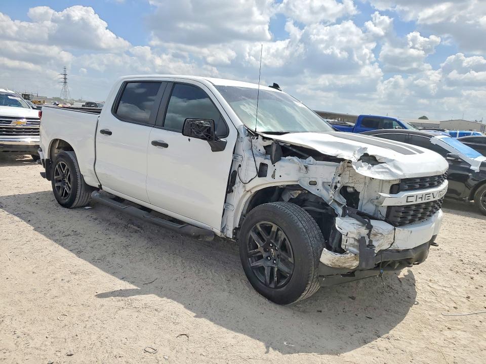 2022 Chevrolet Silverado VIN 1GCPWBEK1NZ135736 COPART salvage auction — FRONT END, La - Cert Of Title-Salvage, sold $13,200 on 2026-07-02 (photo 4)