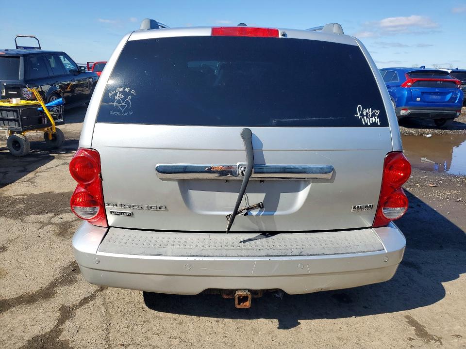 2007 Dodge Durango VIN 1D8HB58277F585040 COPART salvage auction — MECHANICAL, Pa - Cert Of Title, sold $975 on 2026-07-31 (photo 6)