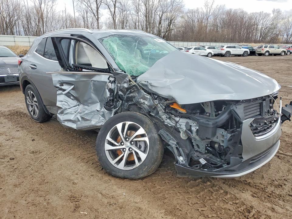 2023 Buick Envision VIN LRBFZPR4XPD217538 COPART salvage auction — SIDE, Mi - Scrap Certificate Of Title, sold $1,900 on 2026-07-08 (photo 4)