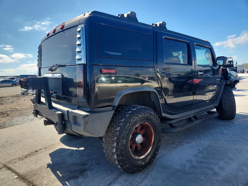 2003 Hummer H2 VIN 5GRGN23U53H102439 COPART salvage auction — ALL OVER, Tx - Salvage Vehicle Title, sold $250 on 2026-07-08 (photo 3)