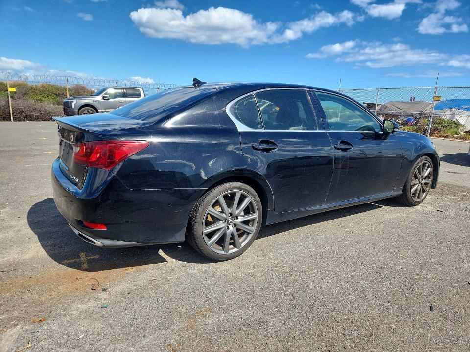 2014 Lexus Gs VIN JTHBE1BLXE5041669 COPART salvage auction — WATER/FLOOD, Hi - Certificate Of Salvage, sold $1,150 on 2026-07-27 (photo 3)