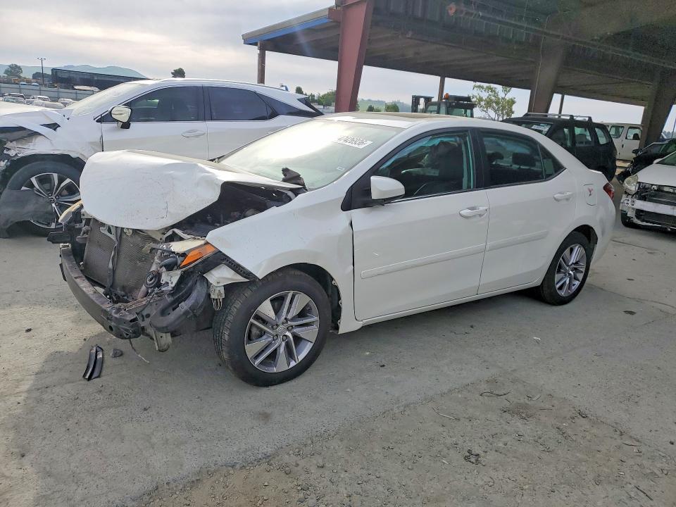 2016 Toyota Corolla VIN 5YFBPRHE2GP404474 COPART salvage auction — FRONT END, Ca - Salvage Certificate, sold $1,650 on 2026-07-23 (photo 1)