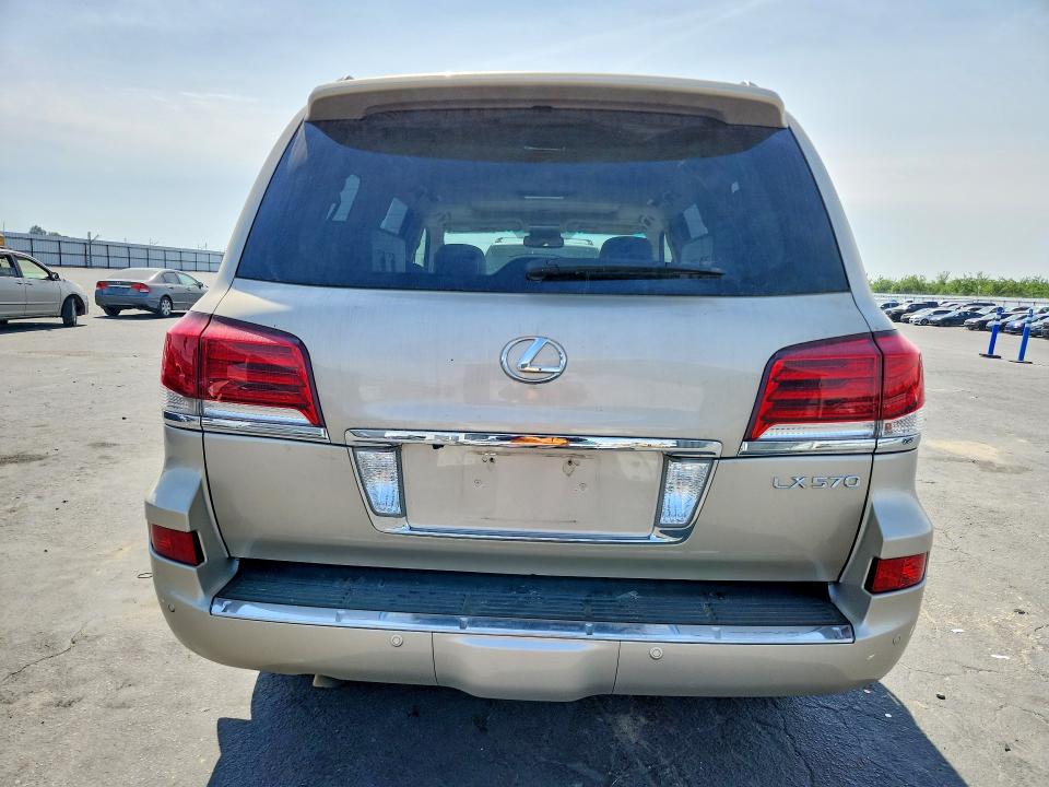 2013 Lexus Lx 570 VIN JTJHY7AX5D4119884 COPART salvage auction — FRONT END, Ca - Salvage Certificate, sold $14,900 on 2026-07-16 (photo 6)